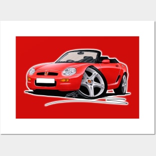 MGF Red Posters and Art